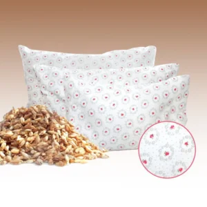Lagerungskissen Set 3-teilig mit Baumwollbezug und Bio-Dinkel-Füllung für Mikrolagerung und Dekubitusprophylaxe